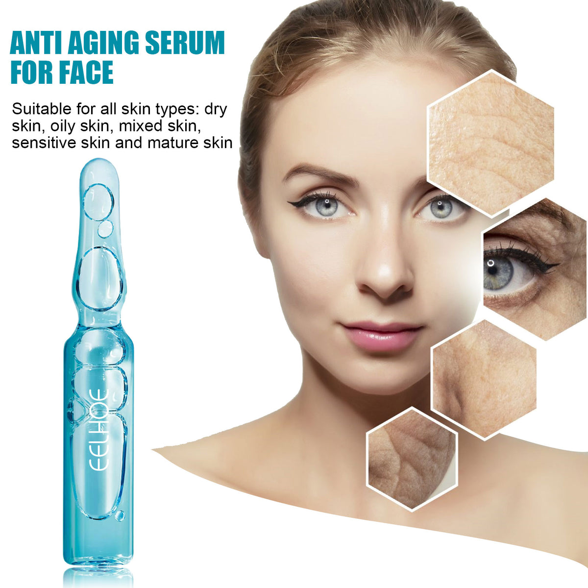 Anti-Wrinkle Ampere Essence, Skin Care Firming Anti-aging Lightening lines Essence