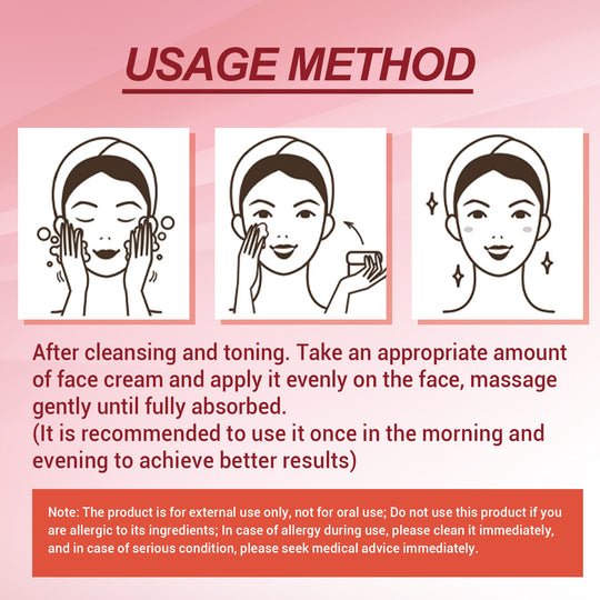Retinol Facial Firming Cream, Anti Aging Moisturizing Firming Whitening Face Cream